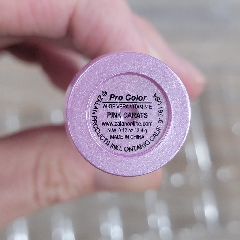 Zalan Pro Color Lipstick Set 6pc Aloe Vera Vitamin E Pink Berry Bronze 3.4g Each - Picture 7 of 8